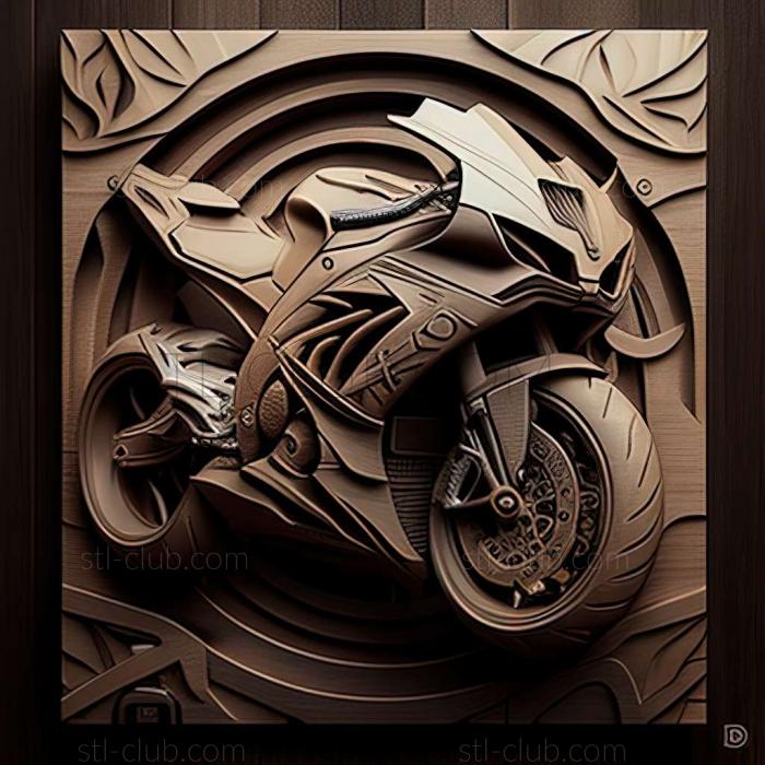 3D мадэль Yamaha YZF R125 (STL)